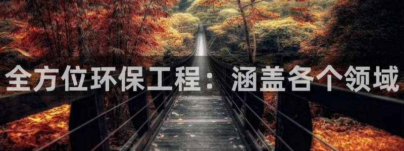彩名堂平台：全方位环保工程：涵盖各个