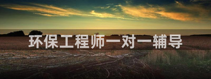 彩名堂下载官网：环保工程师一对一辅导