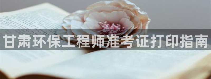 彩名堂预测：甘肃环保工程师准考证打印