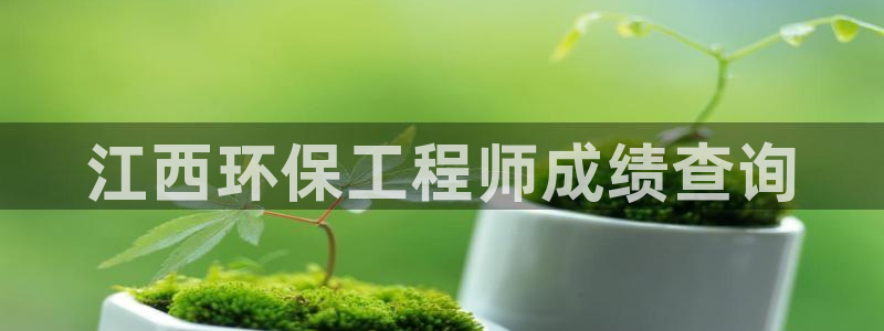 彩名堂最新版www：江西环保工程师成