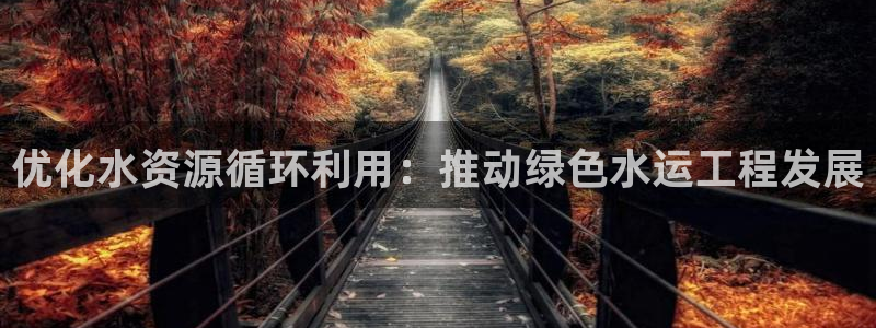 下载彩名堂预测计划软件安全吗：优化水资源循环利用：推动绿色水