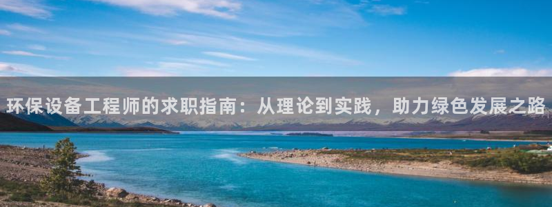 彩名堂人工计划客户端官网：环保设备工程师的求职指南：从理论到