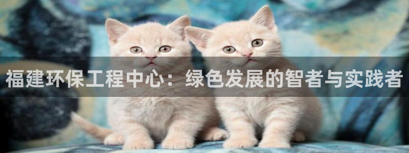 彩名堂用不了：福建环保工程中心：绿色发展的智者与实践者