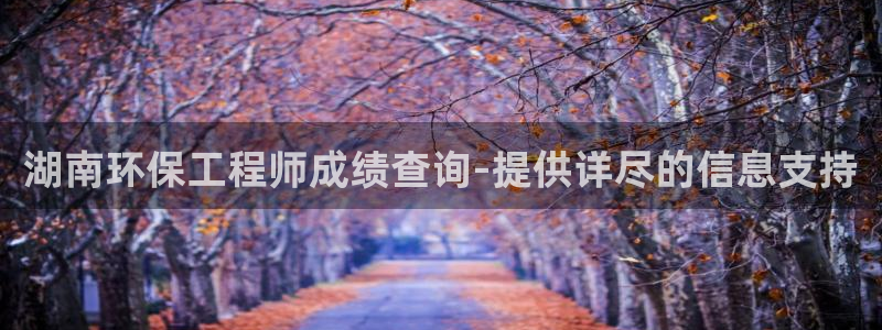 彩名堂.netnet：湖南环保工程师成绩查询-提供详尽的信息